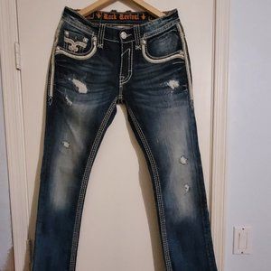Rock Revival Mens Slim Straight